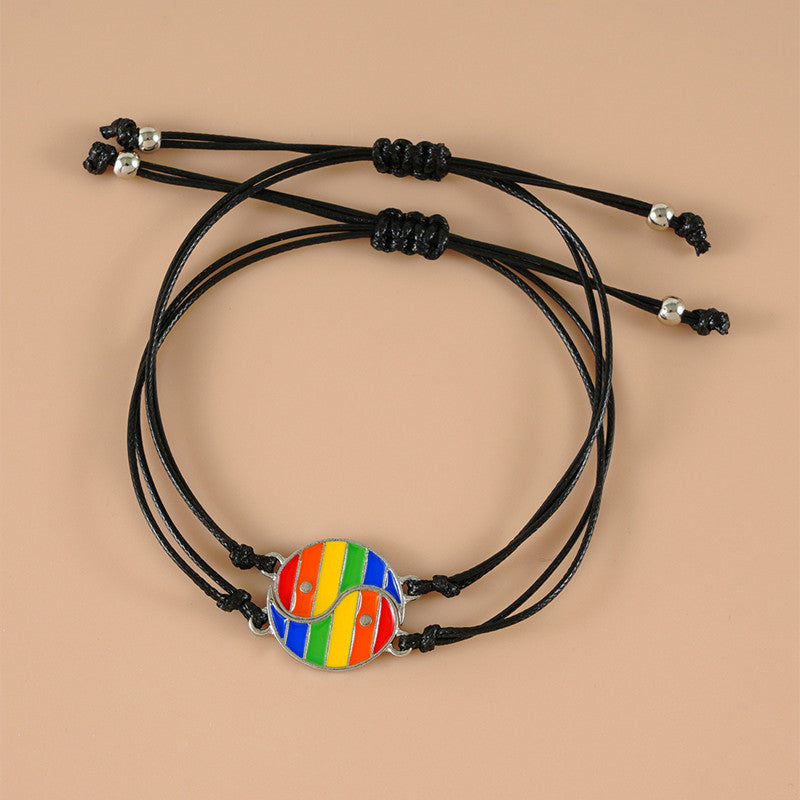 Everlasting Friendship Love Couple Balance Bracelet