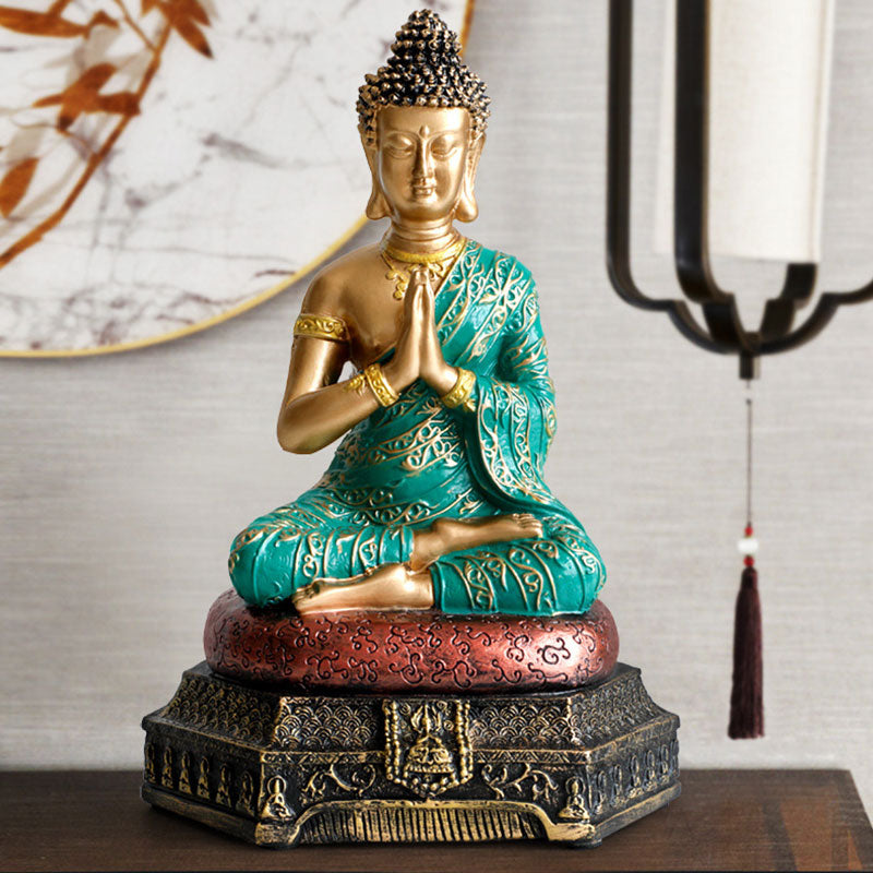 Nimara Ritual Buddha Compassion Resin Statue Decoration