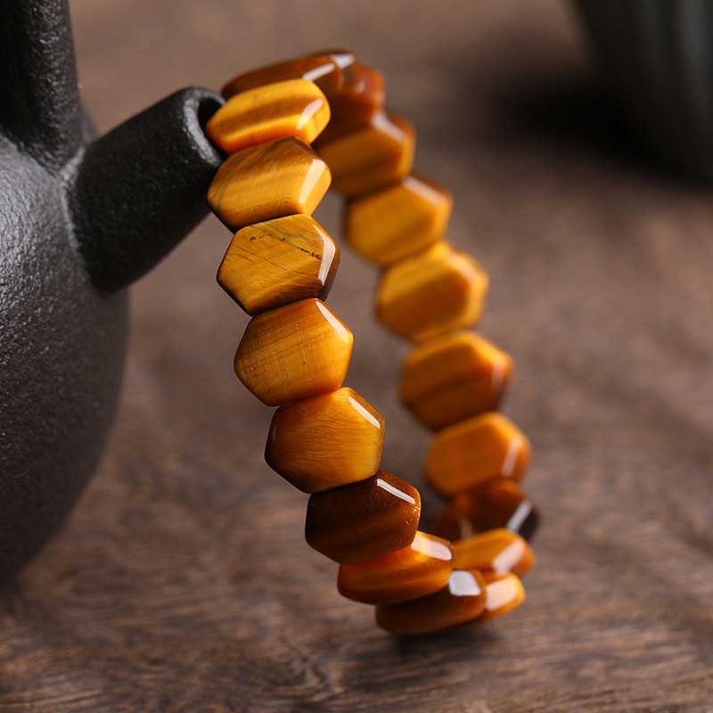 Nimara Ritual Natural Tiger Eye Strength Protection Bracelet