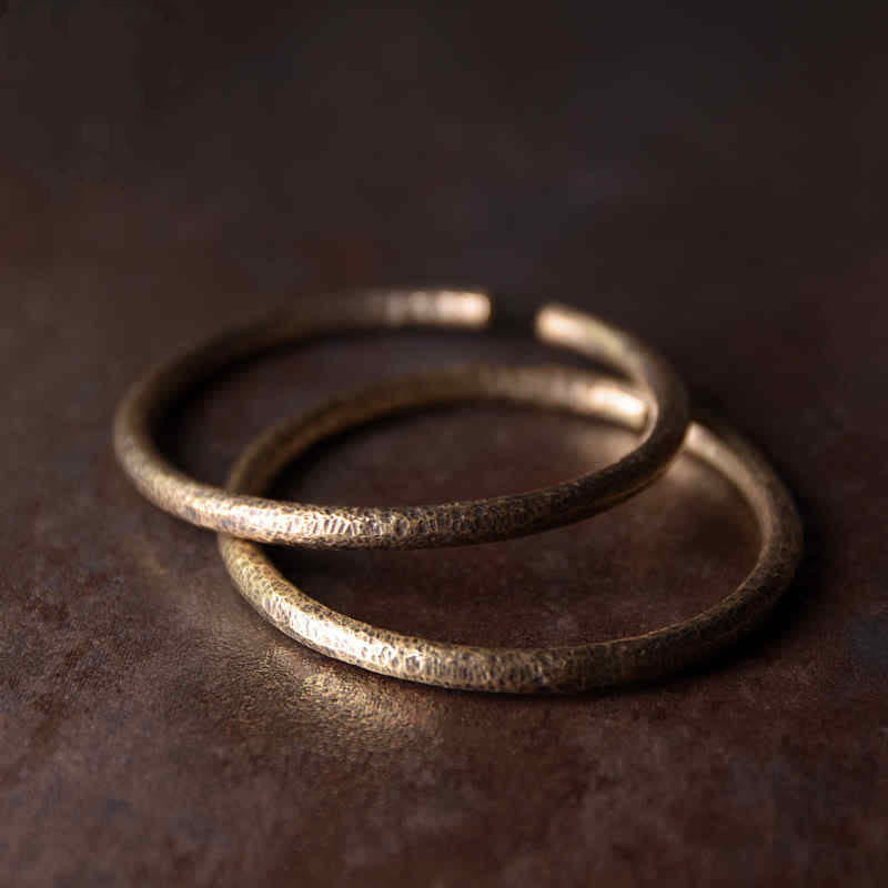 Nimara Ritual Rustic Design Copper Balance Adjustable Cuff Bracelet