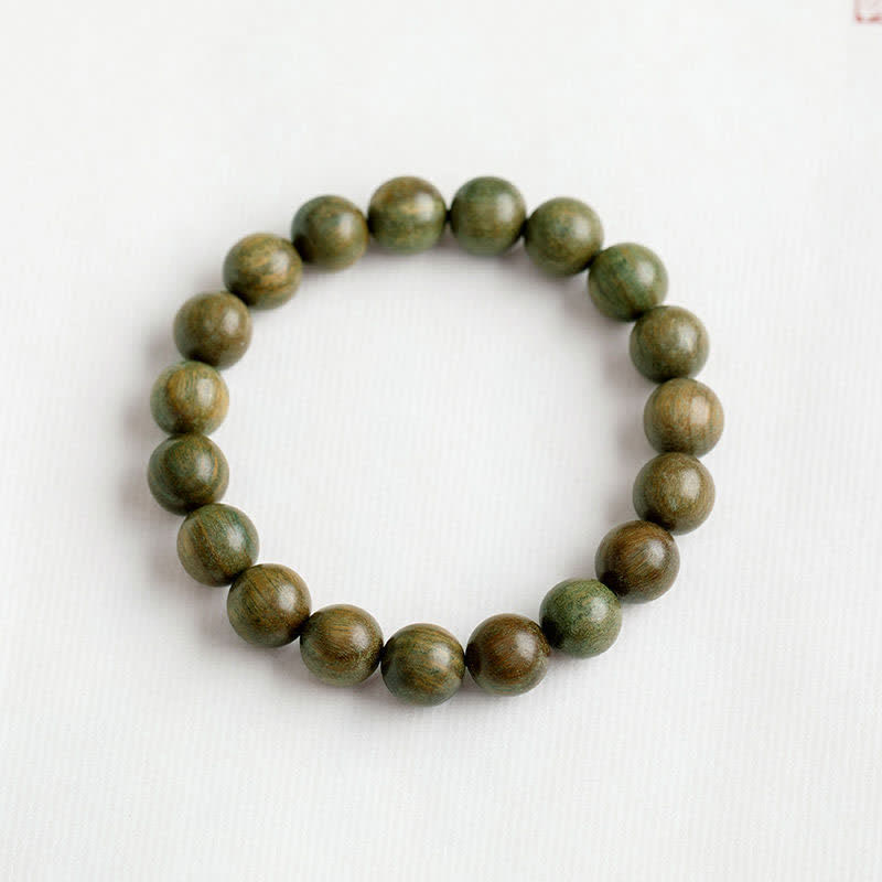 Nimara Ritual Tibetan Green Sandalwood Soothing Cure Bracelet