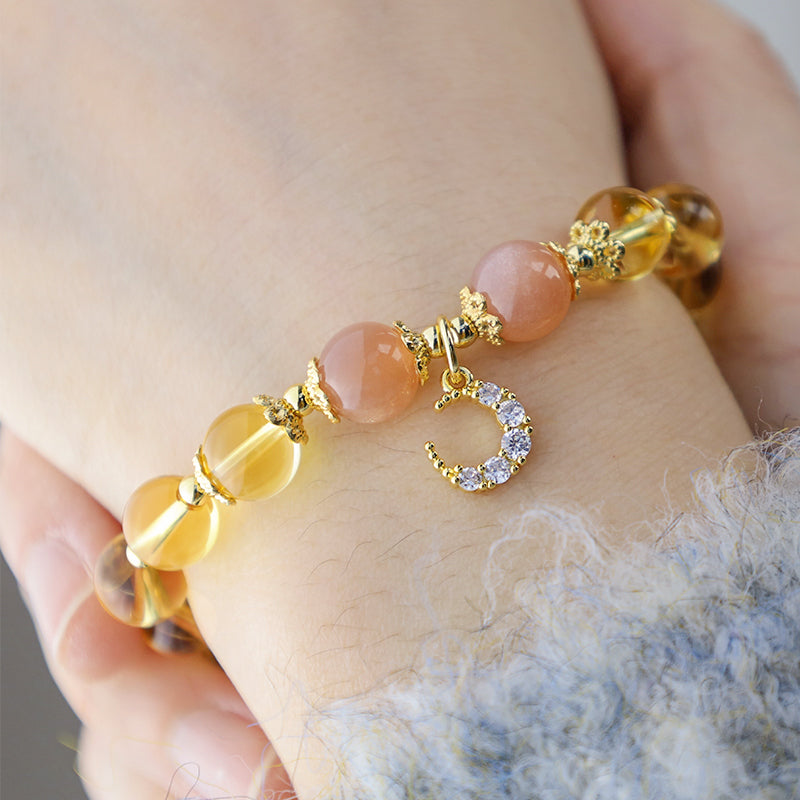 Nimara Ritual Blessed Moon Citrine Abundant Energy Bracelet