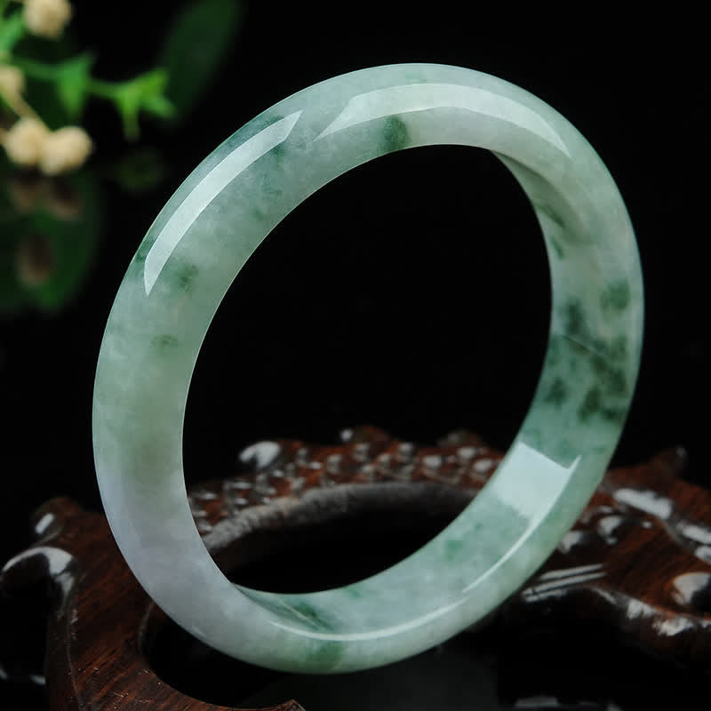 Nimara Ritual Jade Luck Blessing Prosperity Bracelet Bangle