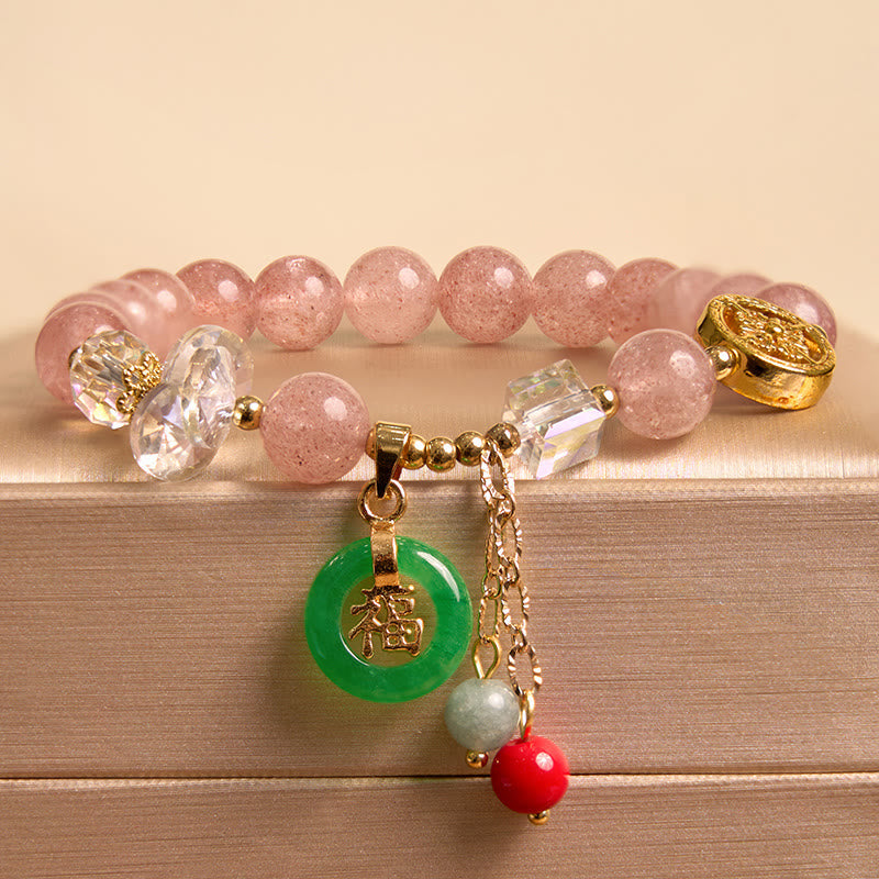 Nimara Ritual Attracting Love and Protection Pink Bracelet Bangle Bundle