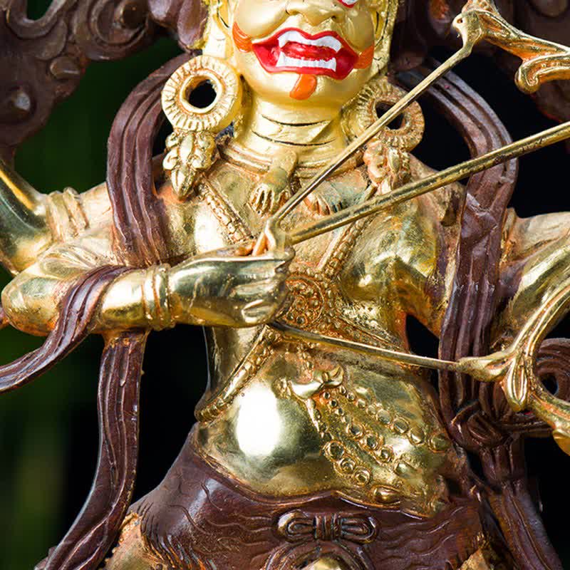 Nimara Ritual Kurukulla Buddha Figurine Serenity Copper Statue Home Decoration