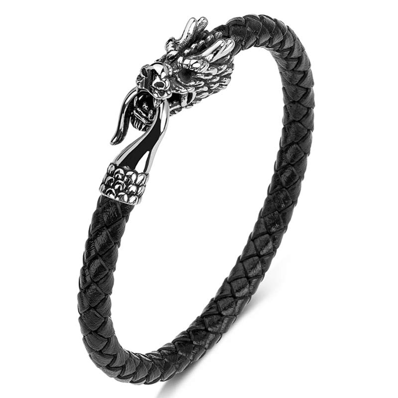 Nimara Ritual Dragon Titanium Steel Protection Luck Bracelet
