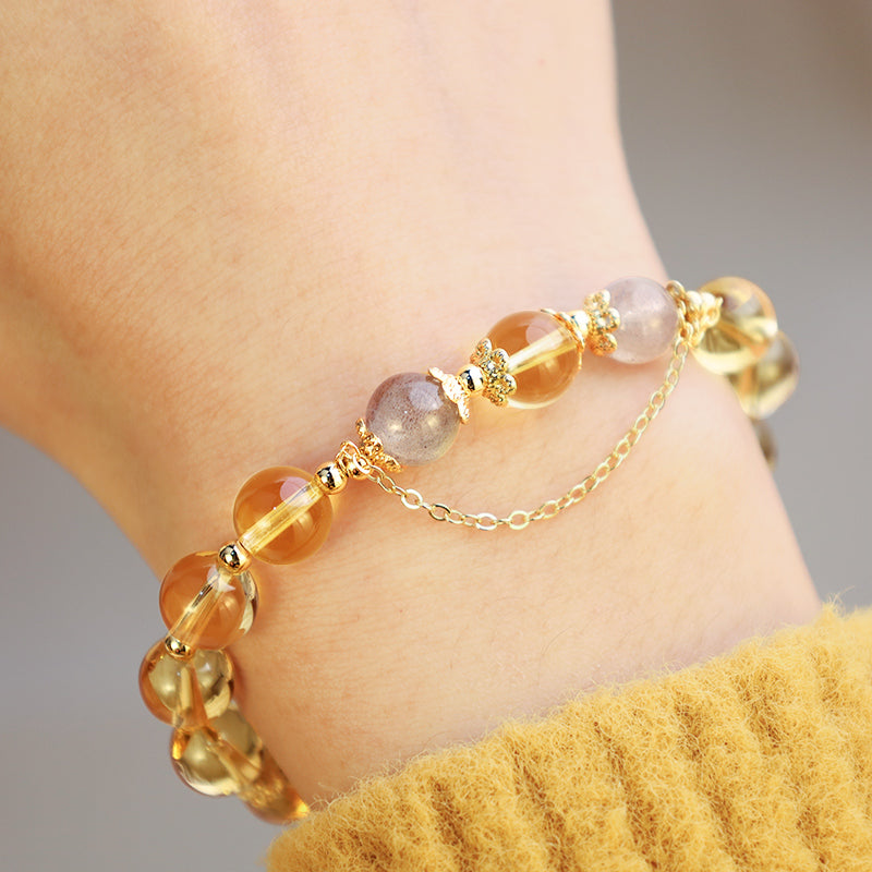 Nimara Ritual Blessed Moon Citrine Abundant Energy Bracelet