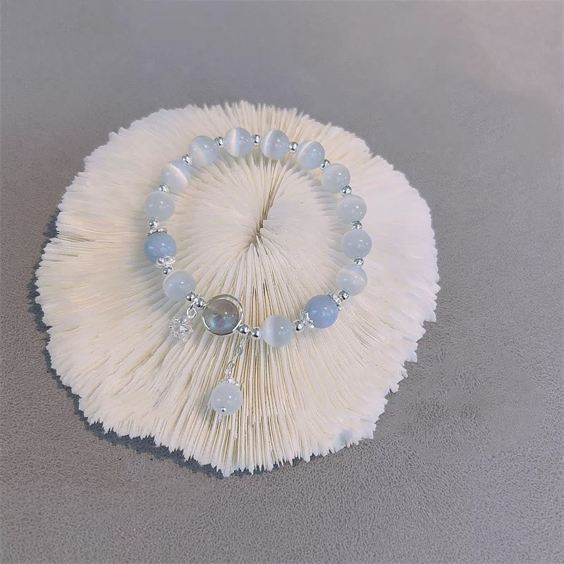 Bring Positive Energy Butterfly Cat's Eye Chrysoberyl Bracelet