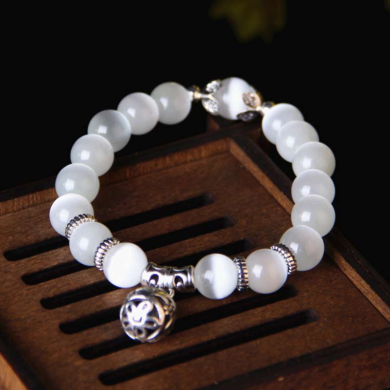 Nimara Ritual Tibetan Cat Eye Lucky Bracelet