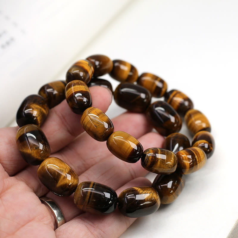 Nimara Ritual Natural Tiger Eye Stone Integrity Willpower Bracelet