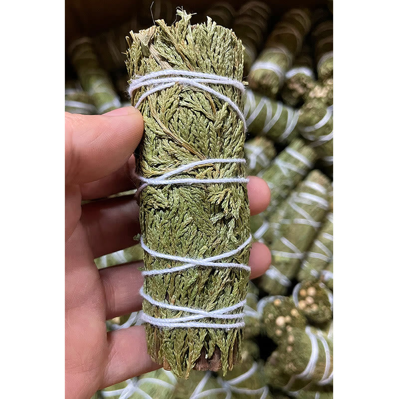 Nimara Ritual Cedar Smudge Stick for Home Cleansing Incense Meditation and Rituals Cedar Sticks Incense Wands
