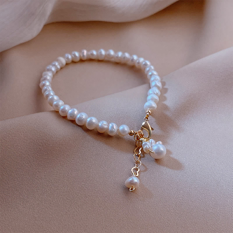 Nimara Ritual Pearl Cat Paw Healing Chain Bracelet