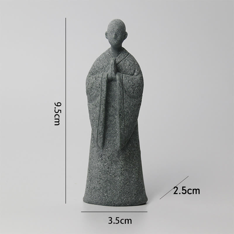 Nimara Ritual Meditation Buddha Monk Serenity Home Decoration
