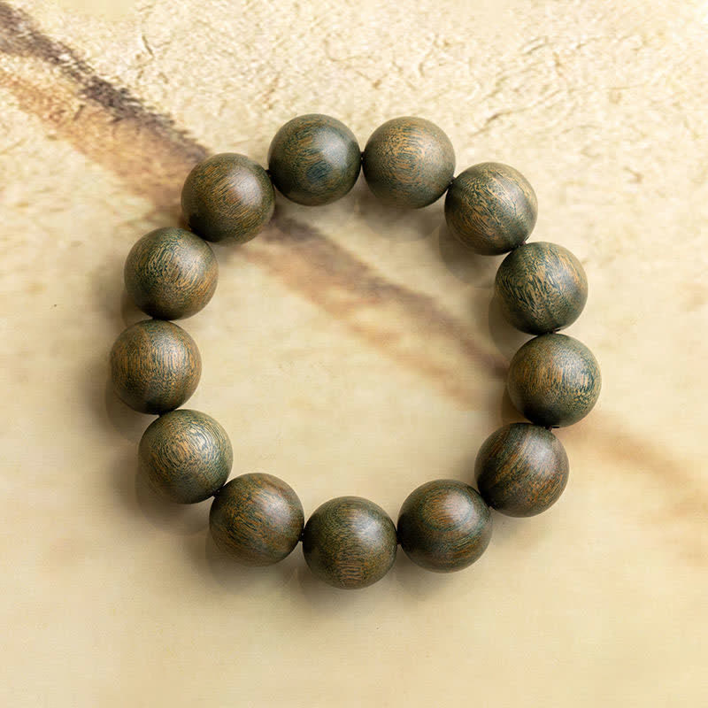 Nimara Ritual Tibetan Green Sandalwood Soothing Cure Bracelet
