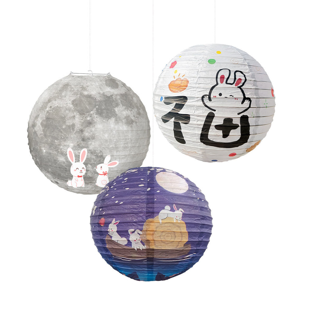 Nimara Ritual DIY Rabbit Paper Lantern Lamp Mid-Autumn Festival Lantern Decoration