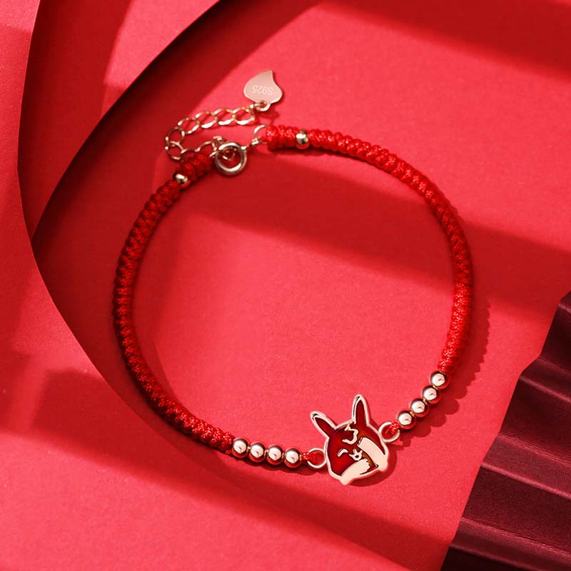 Nimara Ritual 12 Chinese Zodiac Lucky Red String Bracelet