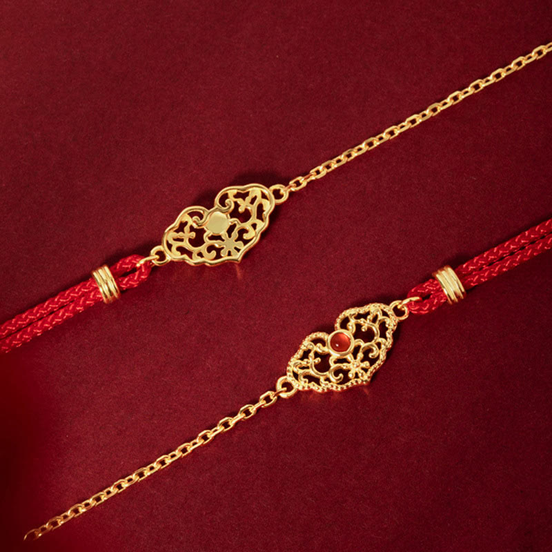 Nimara Ritual Lock of Good Wishes Luck Strength Chain Bracelet