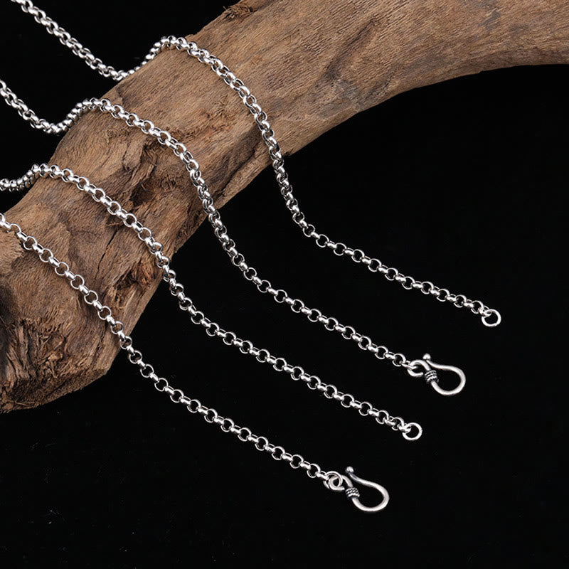 Nimara Ritual 925 Sterling Silver Zakiram Goddess of Wealth Dorje Vajra Spiritual Necklace Pendant