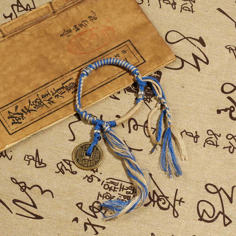 Nimara Ritual Mountain Ghosts Spend Money Wealth Prosperity Handmade Braided Bracelet