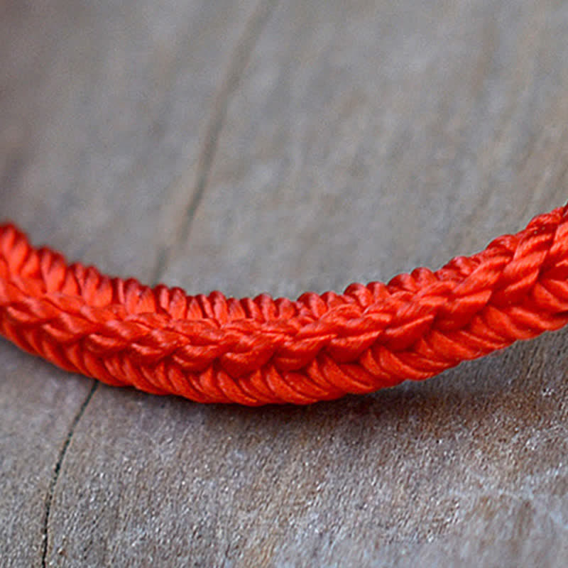 Nimara Ritual Handmade Simple Design Chinese Knotting Luck Strength Braid String Bracelet