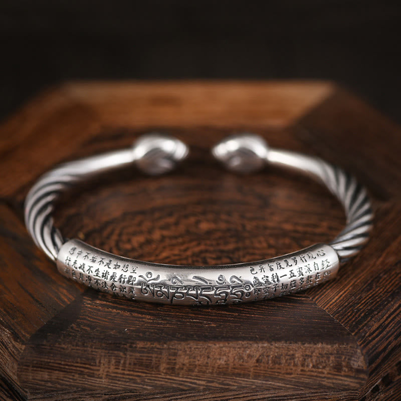 Reaching Spiritual Enlightenment Tibetan Om Mani Padme Hum Lotus Bracelet