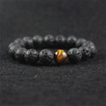 Nimara Ritual Lava Rock Tiger Eye Stone Peace Healing Bracelet