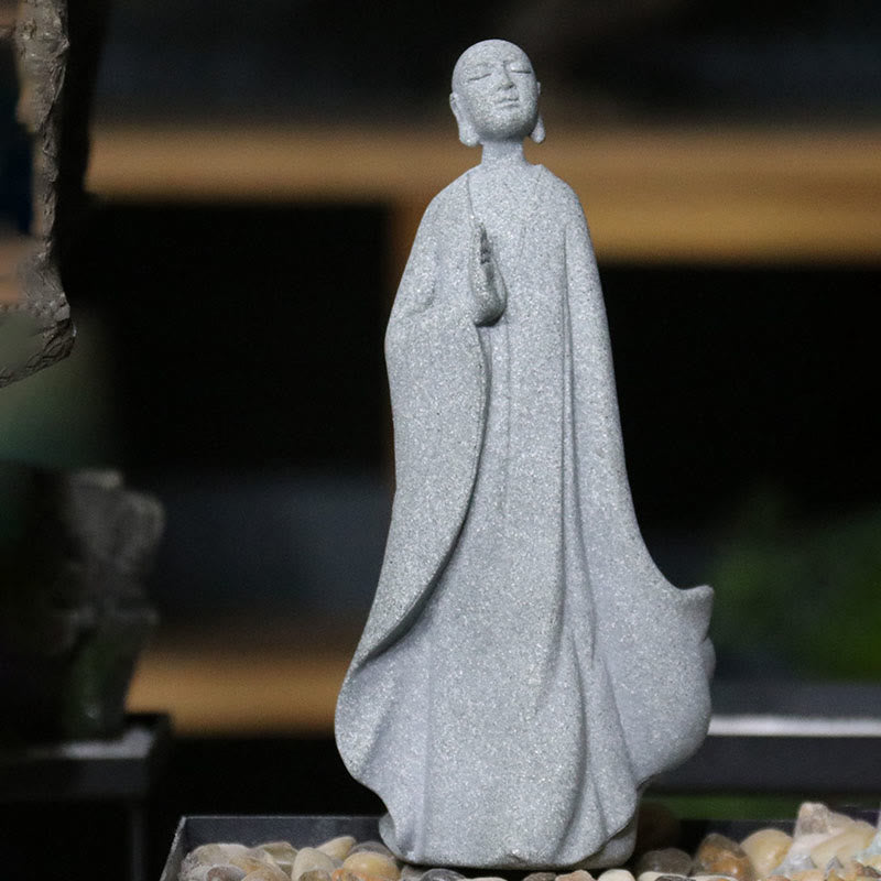Nimara Ritual Meditation Buddha Monk Serenity Home Decoration