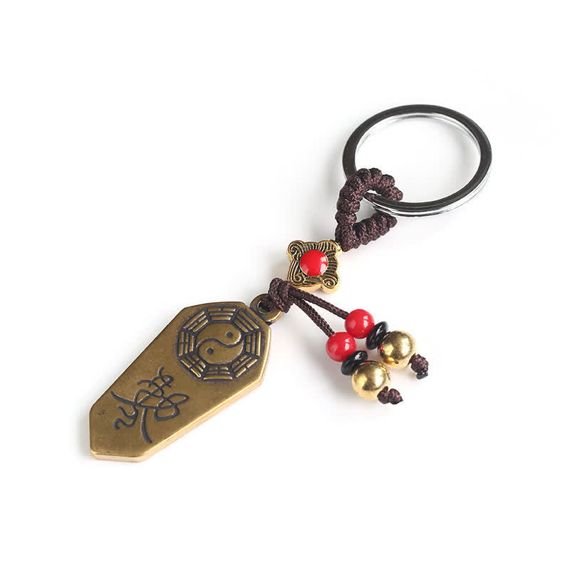 Nimara Ritual Feng Shui Bagua Yin Yang Balance Peace Keychain