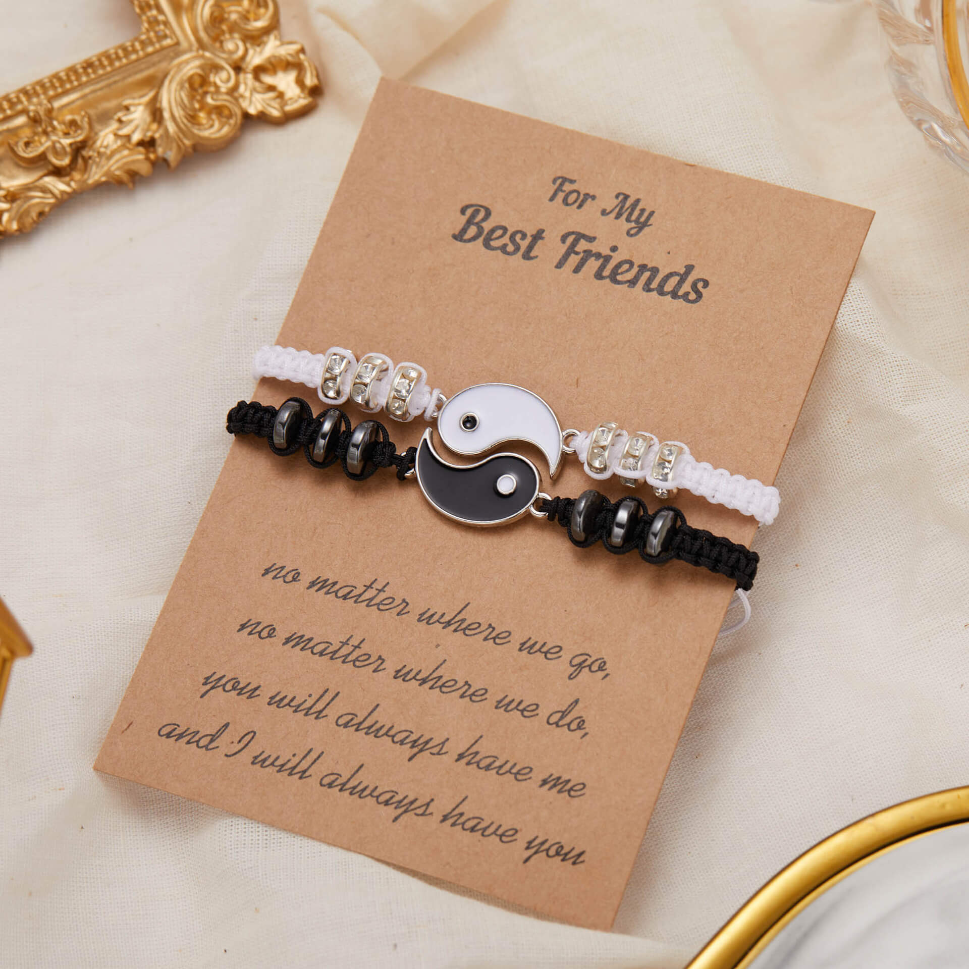 Everlasting Friendship Love Couple Balance Bracelet