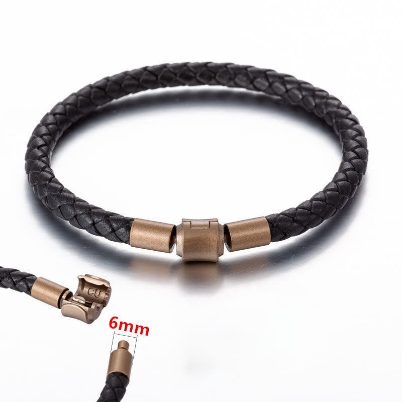 Nimara Ritual Vintage Leather Rope Luck Braid String Bracelet