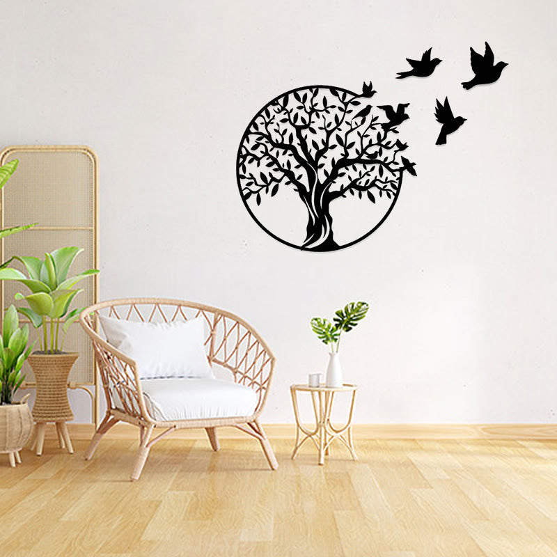 Nimara Ritual Tree of Life Birds Sign Housewarming Gift Unity Wall Art
