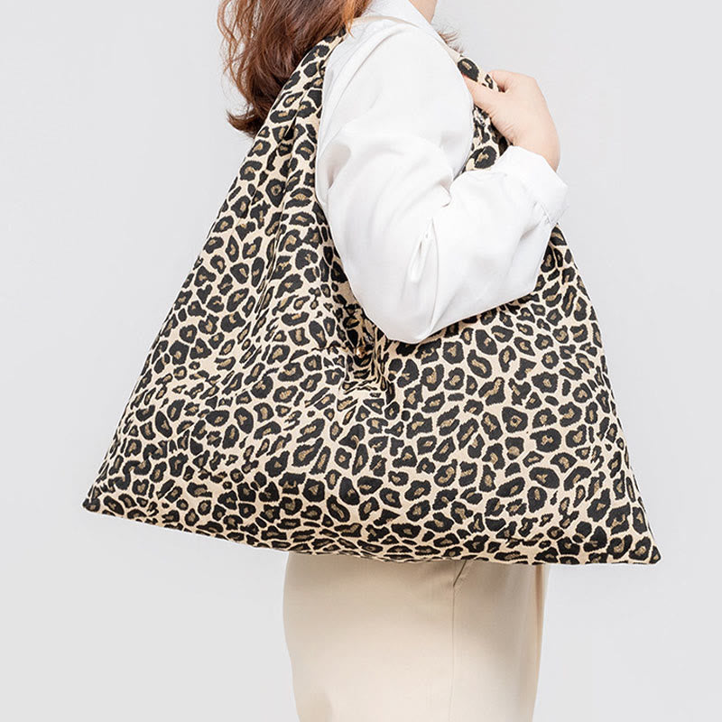 Nimara Ritual Geometry Tiger Flowers Leopard Stripes Print Underarm Triangle Shoulder Bag