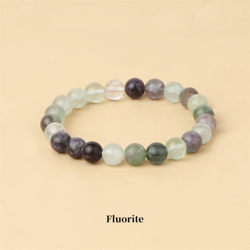 Nimara Ritual Natural Stone Quartz Healing Beads Bracelet