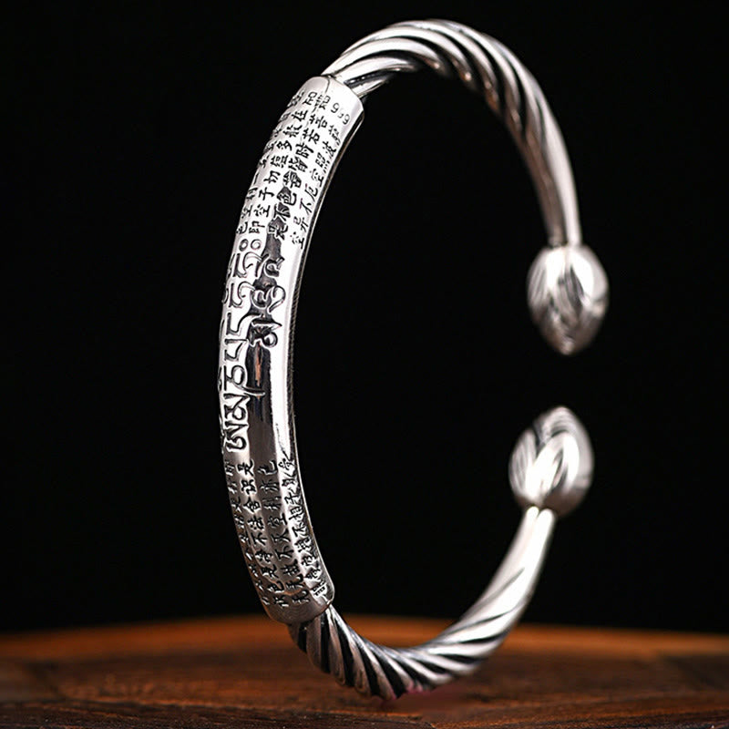 Reaching Spiritual Enlightenment Tibetan Om Mani Padme Hum Lotus Bracelet