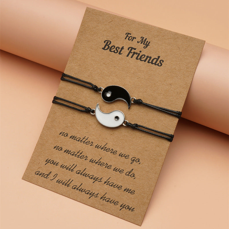 Everlasting Friendship Love Couple Balance Bracelet