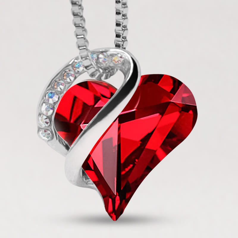 Nimara Ritual Love Heart Birthstone Healing Energy Necklace Pendant