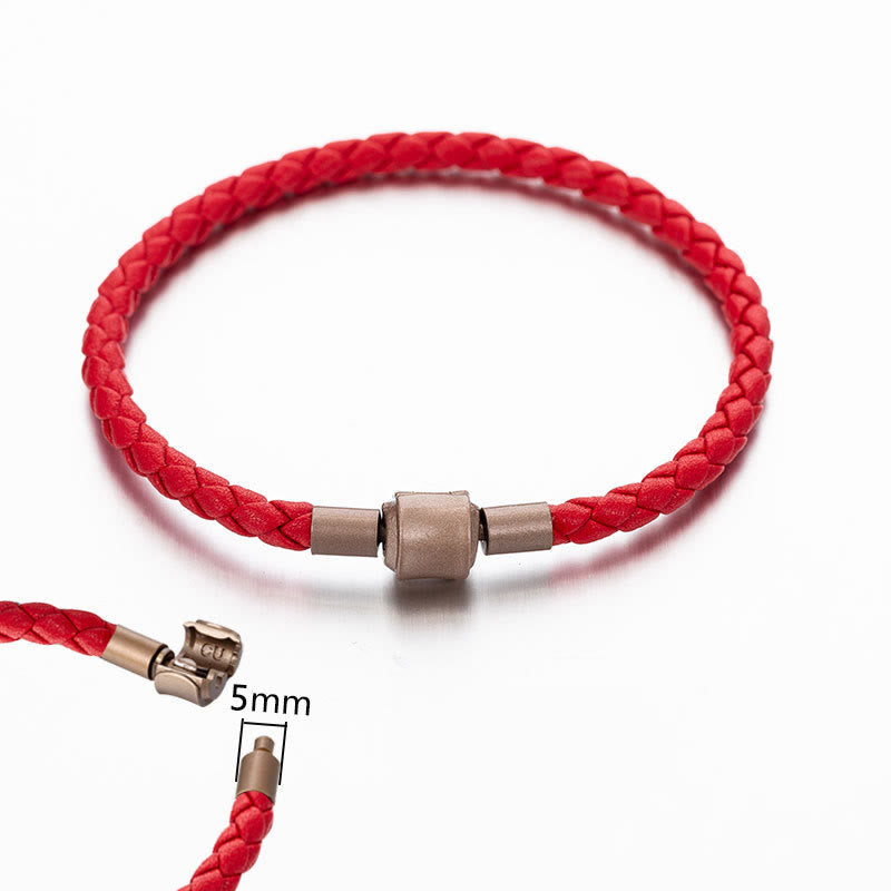 Nimara Ritual Vintage Leather Rope Luck Braid String Bracelet