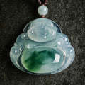 Nimara Ritual Cyan Jade Luck Necklace Pendant