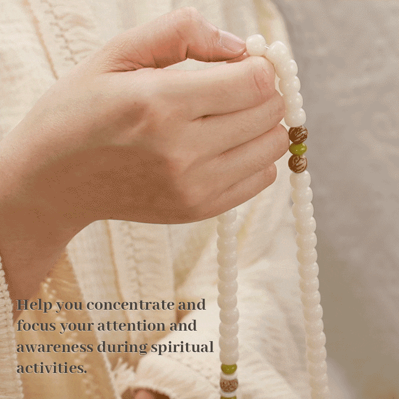 Reborn into Pure Land Peace Lotus Mala