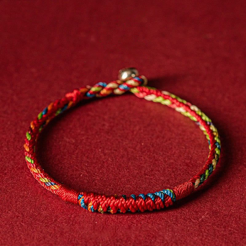 Nimara Ritual Handmade Five Color Thread Protection Bracelet