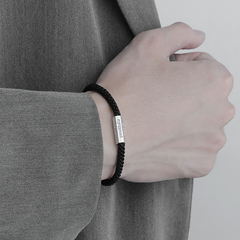 Nimara Ritual Seven Deadly Sins Seven Virtues Braided String Bracelet