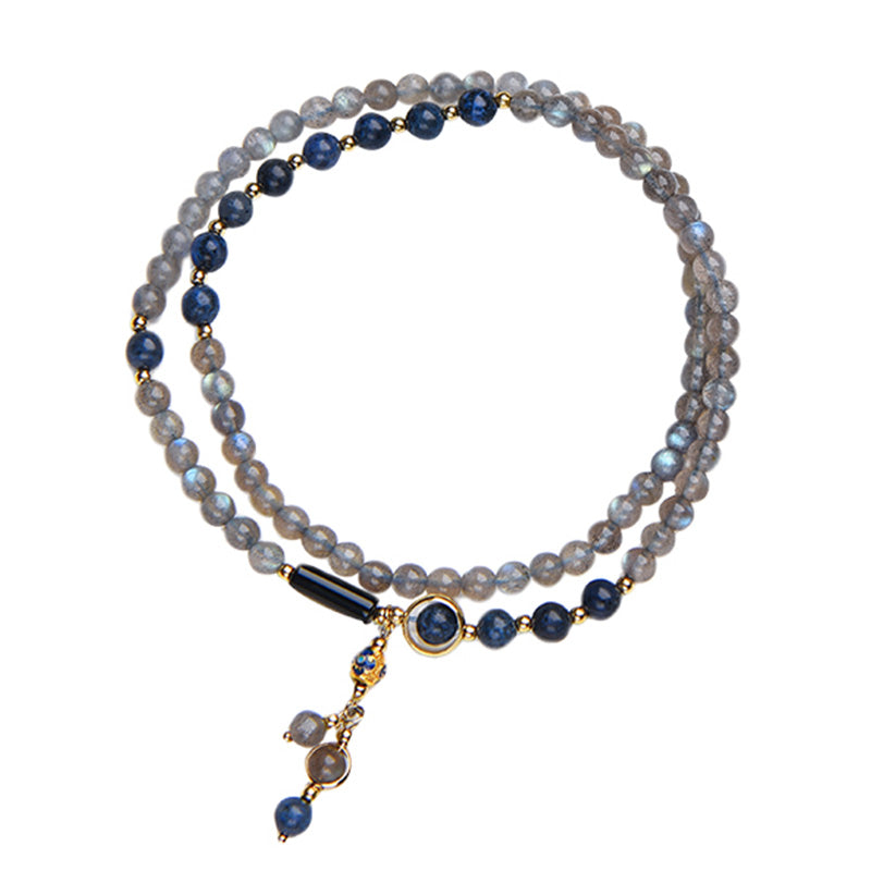 Nimara Ritual Moonstone Lazurite Calm Healing Positive Bracelet