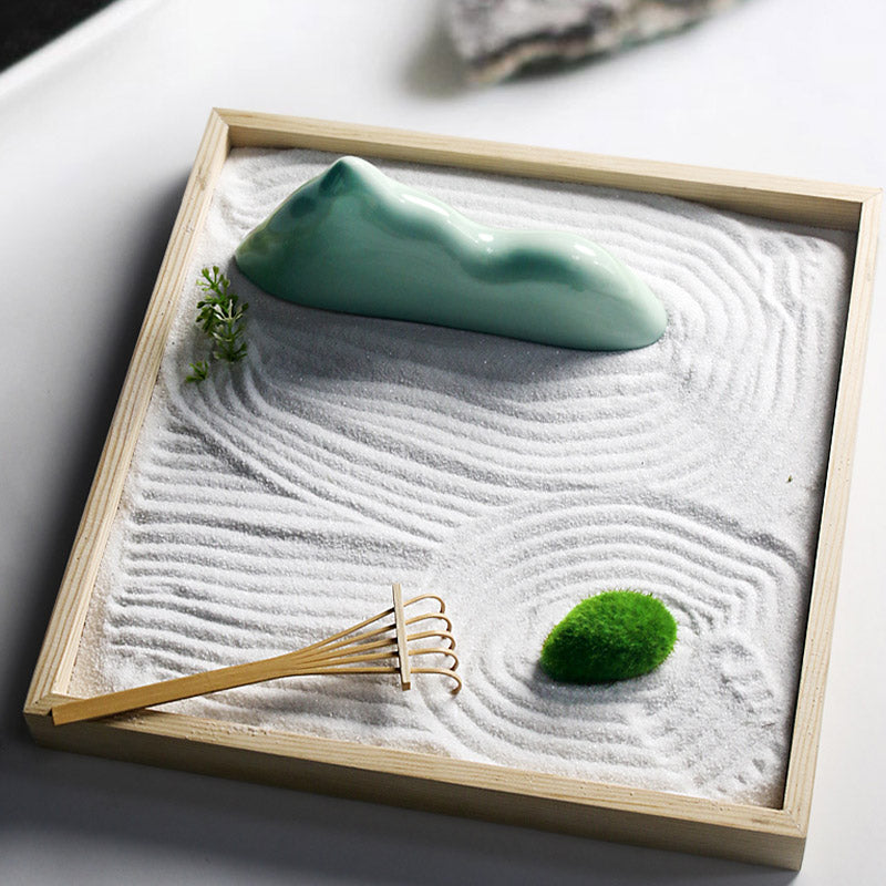 Nimara Ritual Rocks Landscape Meditation Enlightenment Zen Garden Decoration