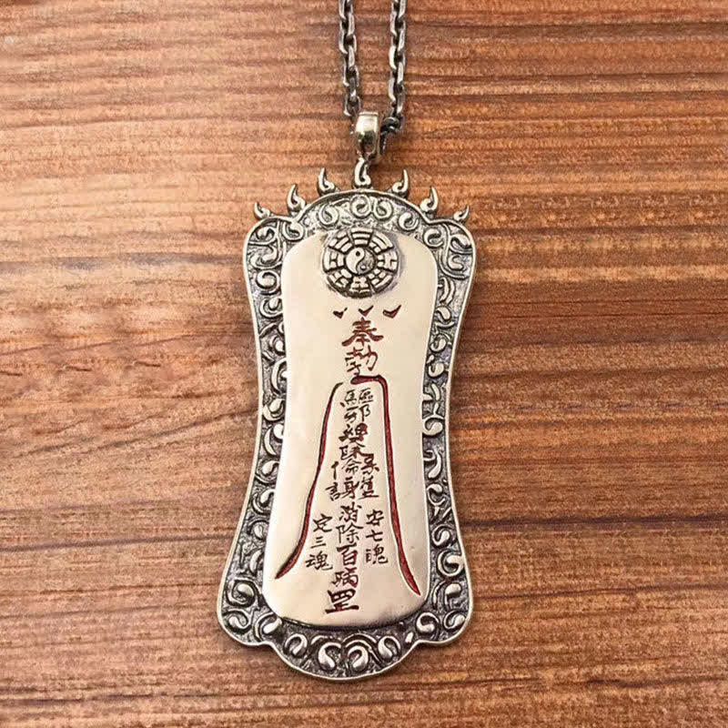 Nimara Ritual FengShui Bagua PiXiu Cinnabar Balance Necklace Pendant