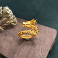 Protection Dragon Strength Adjustable Copper Ring