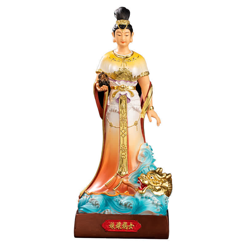 Nimara Ritual Bodhisattva Nuwa Protection Resin Statue Home Decoration