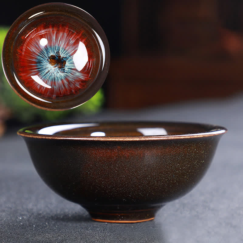 Nimara Ritual Colorful Ceramic Teacup Home Office Tea Cups