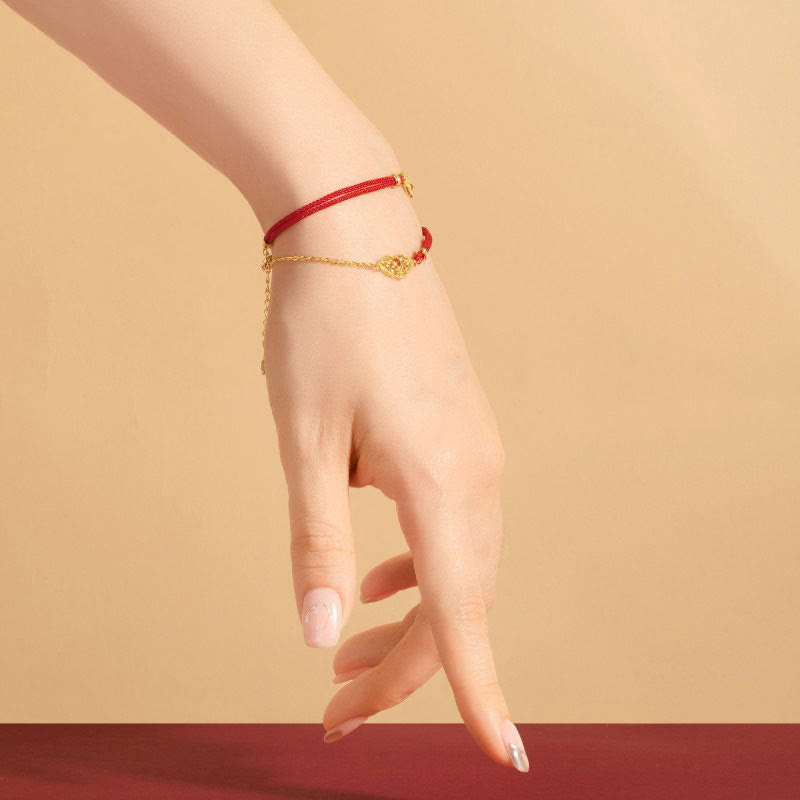 Nimara Ritual Lock of Good Wishes Luck Strength Chain Bracelet