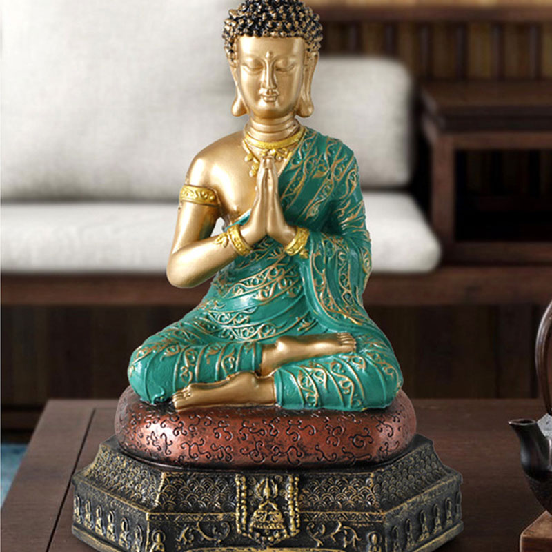 Nimara Ritual Buddha Compassion Resin Statue Decoration