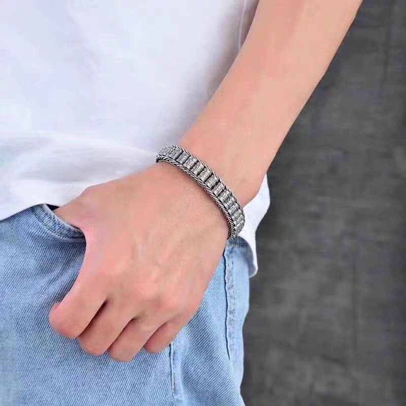 Nimara Ritual Tibet Handmade Om Mani Padme Hum Wisdom Peace Bracelet